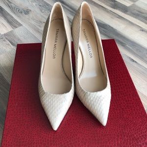 Tamara Mellon Nude Elaphe (watersnake) pump
